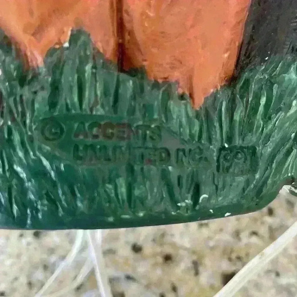 RARE MONSTERS CHALK STATUE FRANKENSTEIN DRACULA WOLFMAN MUMMY & BLACK CAT WORKS! - Picture 15 of 15